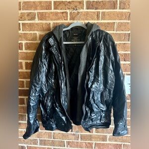 Buffalo David Britton Leather Jacket